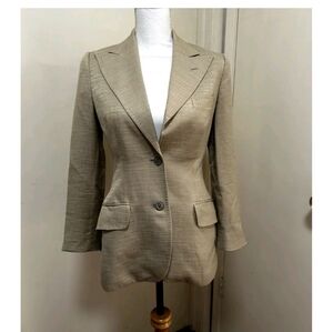 Dolce and Gabbana Tan Blazer